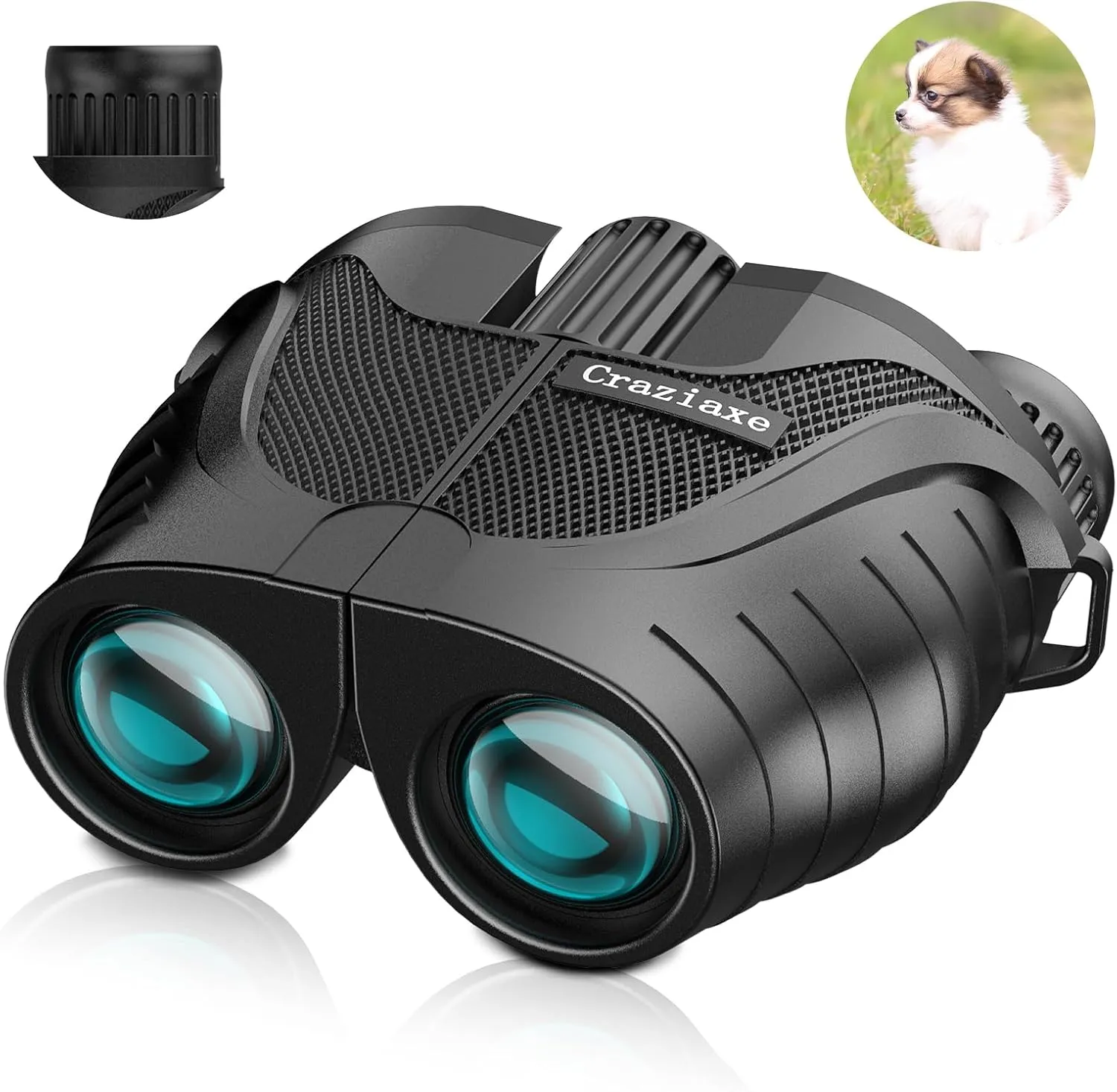 15x25 Compact Binoculars for Adults and Kids - High Powered for Bird Watching, Hunting, Outdoor Travel