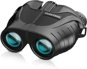 15x25 Compact Binoculars for Adults and Kids - High Powered for Bird Watching, Hunting, Outdoor Travel