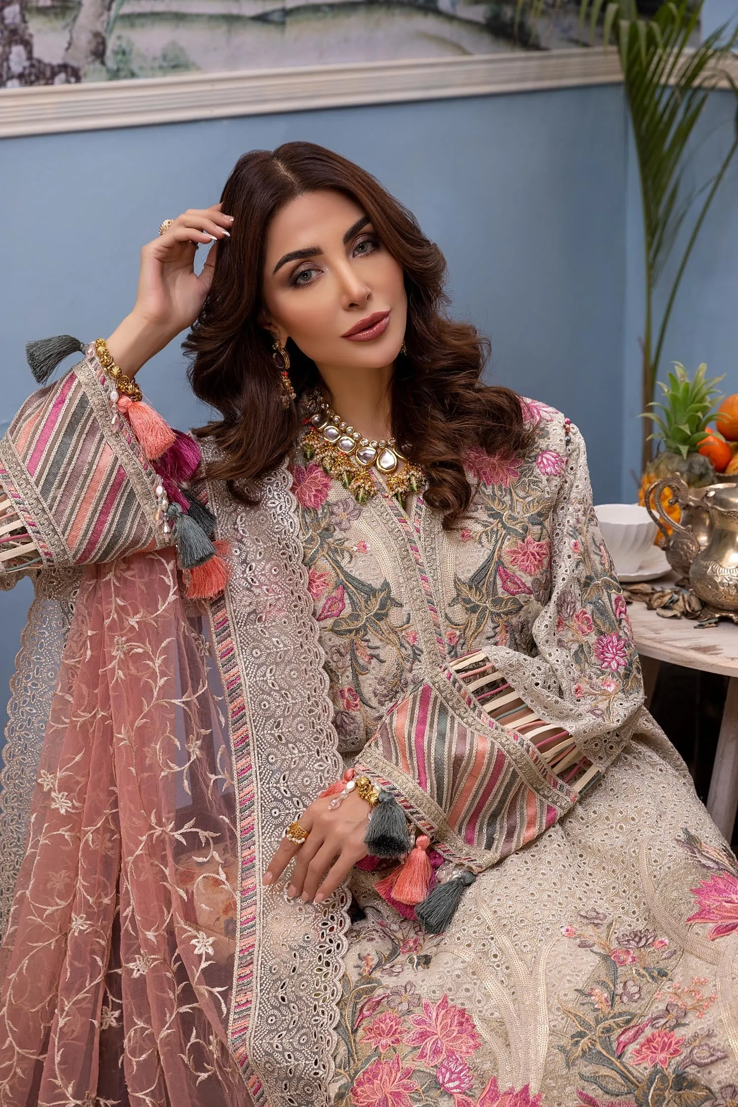 Adan's Libas Melodic Formal Chiffon Collection – Island Paradise