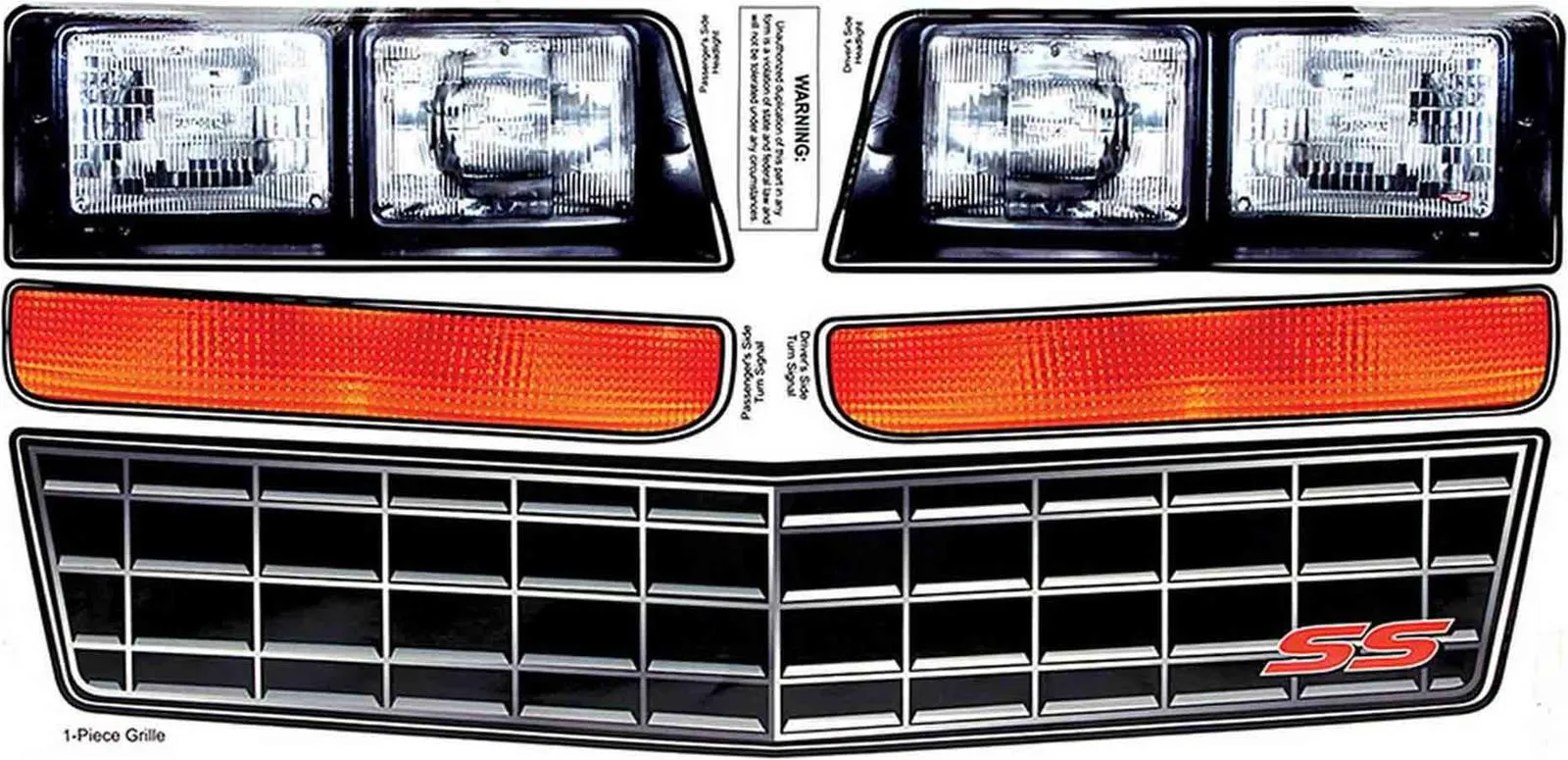Allstar Performance Custom Graphics Decal Kits ALL23014