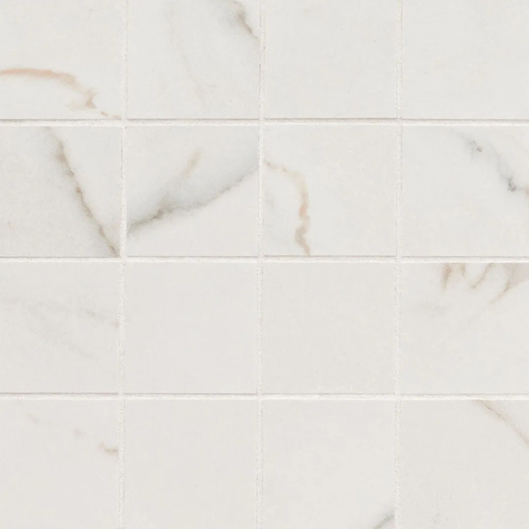 Calacatta Lucca Matte, 3" x 3" - Porcelain Tile