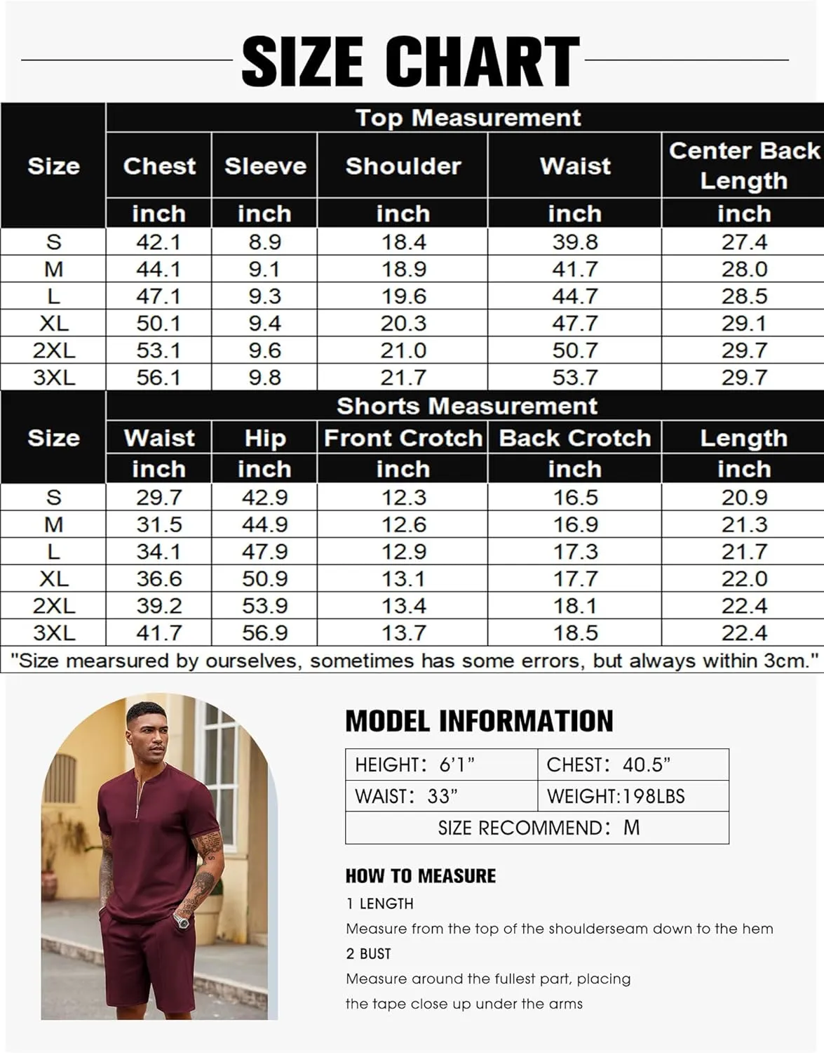 COOFANDY Men's 2 Pieces Outfits Casual Quarter Zip Polo T Shirt and Shorts Set Athletic Jogging Summer Tracksuit