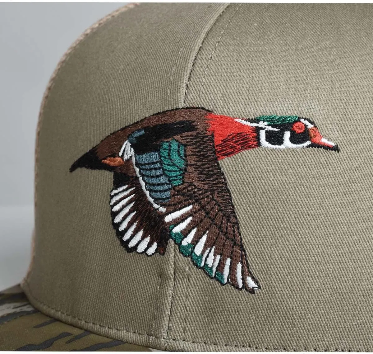 EDTREK Outdoorsman Pro Trucker Breathable Mesh Performance Cap - Flat Brim Snapback Hat