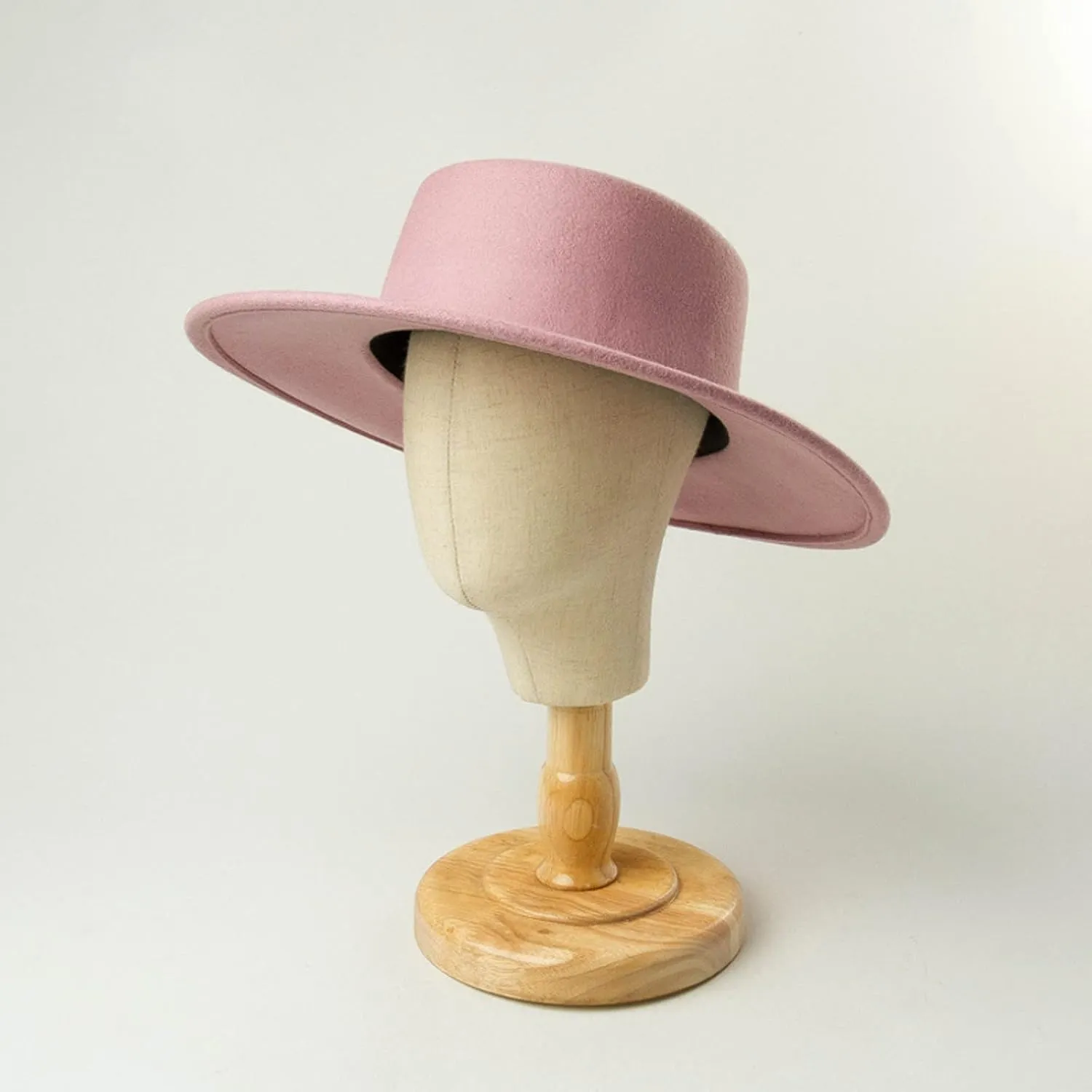 Fashion Trendy Colour Boater ShapeSombrero Winter Warm Outdoor DressHat Wind Hat for Men