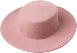 Fashion Trendy Colour Boater ShapeSombrero Winter Warm Outdoor DressHat Wind Hat for Men