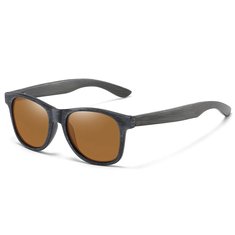 Handmade Bamboo and Wood Polarized Men's Sunglasses Hot With Wooden Box