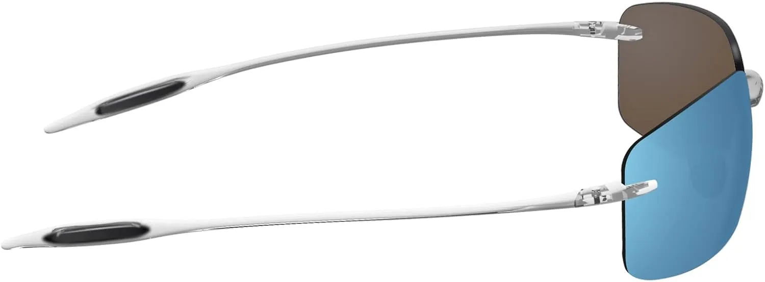 JULI Sports Sunglasses for Men Women Tr90 Rimless Frame for Running Fishing Golf Surf Driving MJ8009