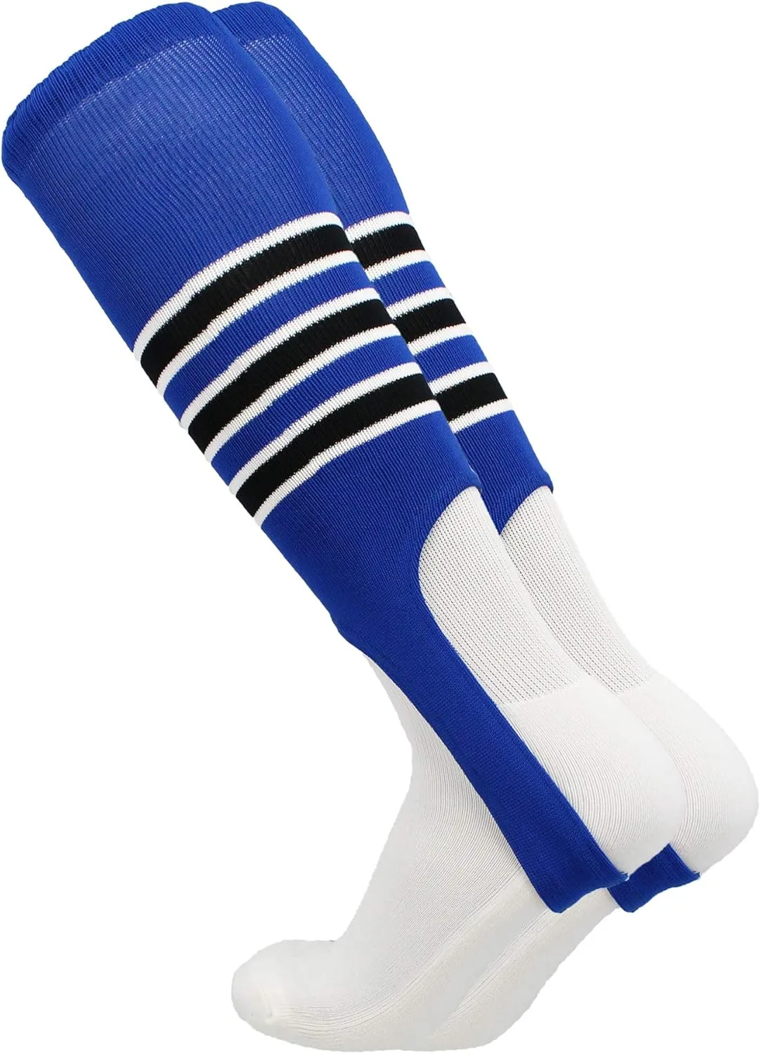 MadSportsStuff Baseball Stirrups Softball Stirrups with Stripes for Boys Girls Men Women Pattern B 3 Stripe