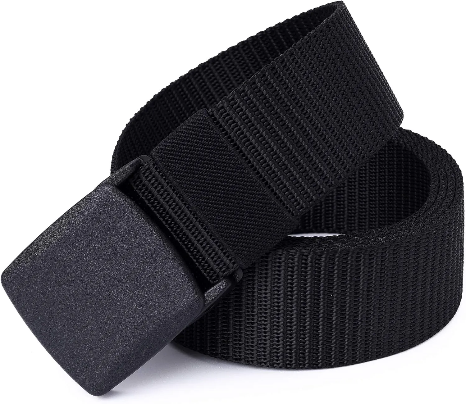 Mile High Life | Nylon Web Belt | Outdoor Military Belt | TSA YKK Safe Buckle Plastic/Metal