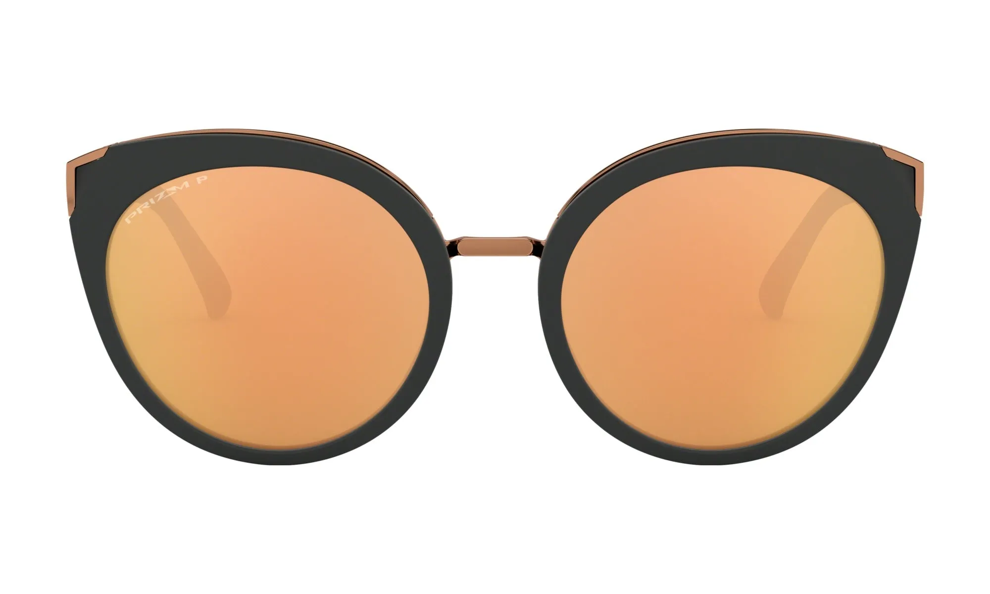 Oakley Womens Top Knot Velvet Black Frame - Rose Gold Prizm Lens - Polarized Sunglasses
