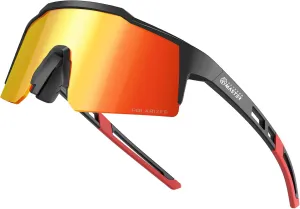 OutdoorMaster Hawk Kids Polarized Sunglasses, Kids Baseball Sunglasses with UV Protection for Girls & Boys 6-14