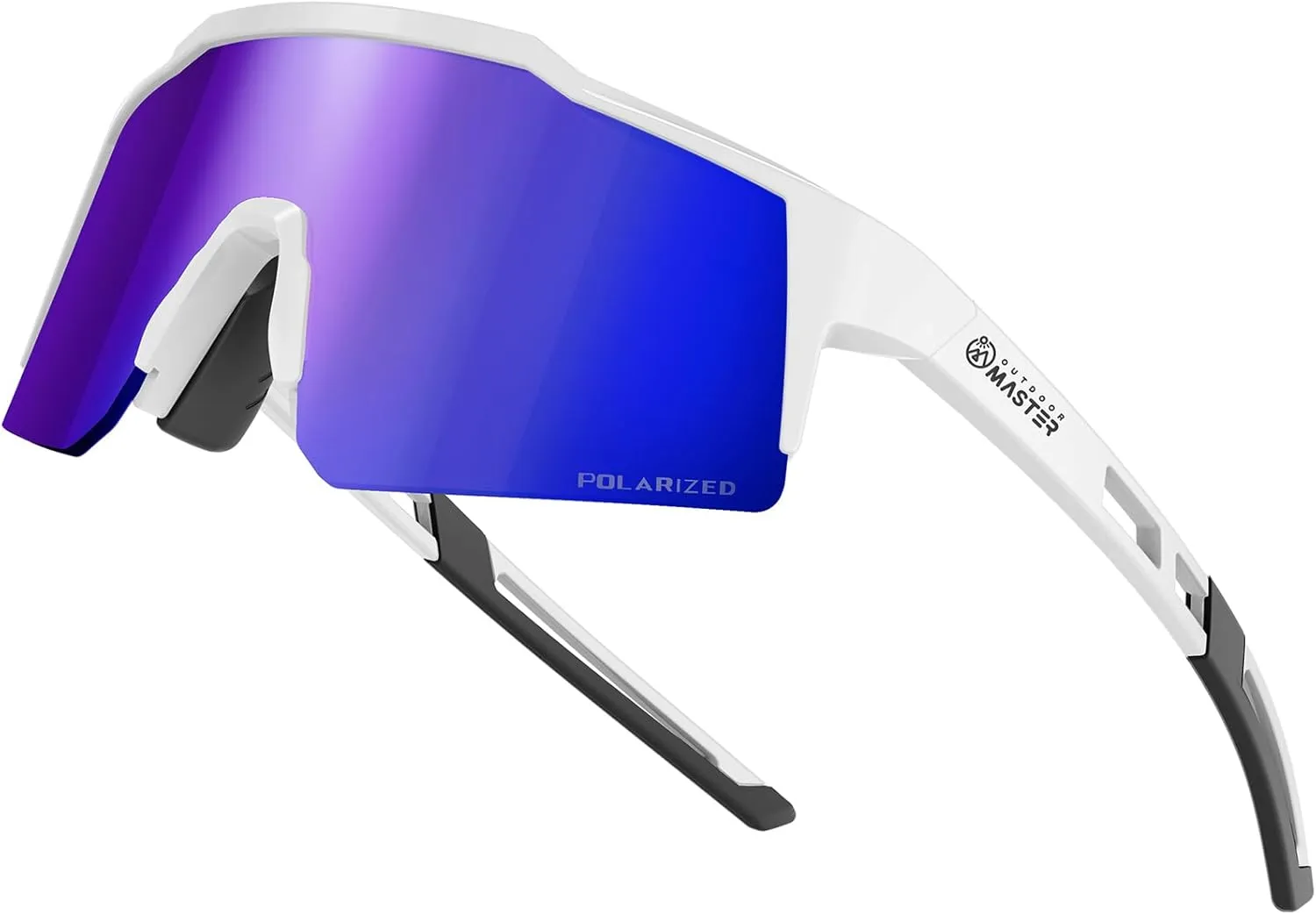 OutdoorMaster Hawk Kids Polarized Sunglasses, Kids Baseball Sunglasses with UV Protection for Girls & Boys 6-14