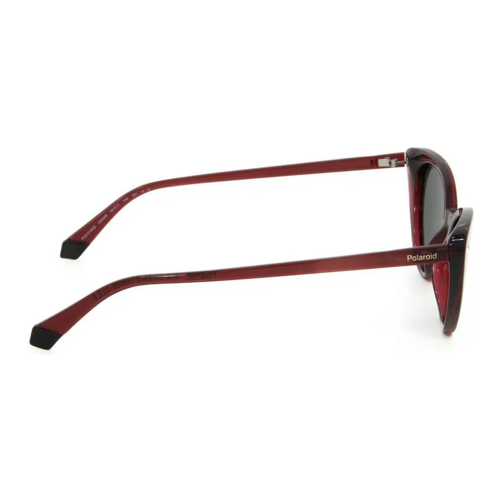 Polaroid Red Resin Sunglasses