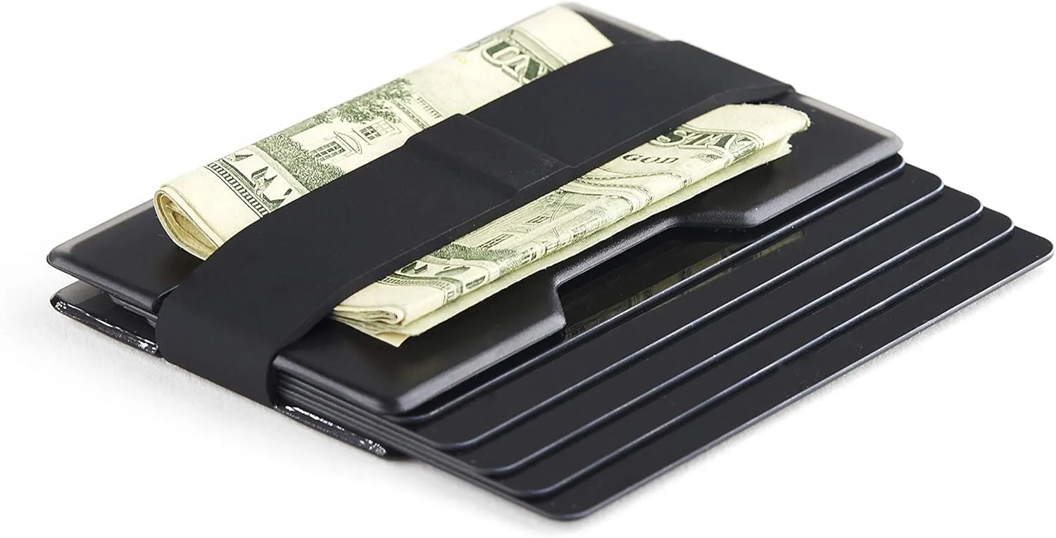 Radix One Slim Wallet - Minimalist Ultralight Polycarbonate Money Clip