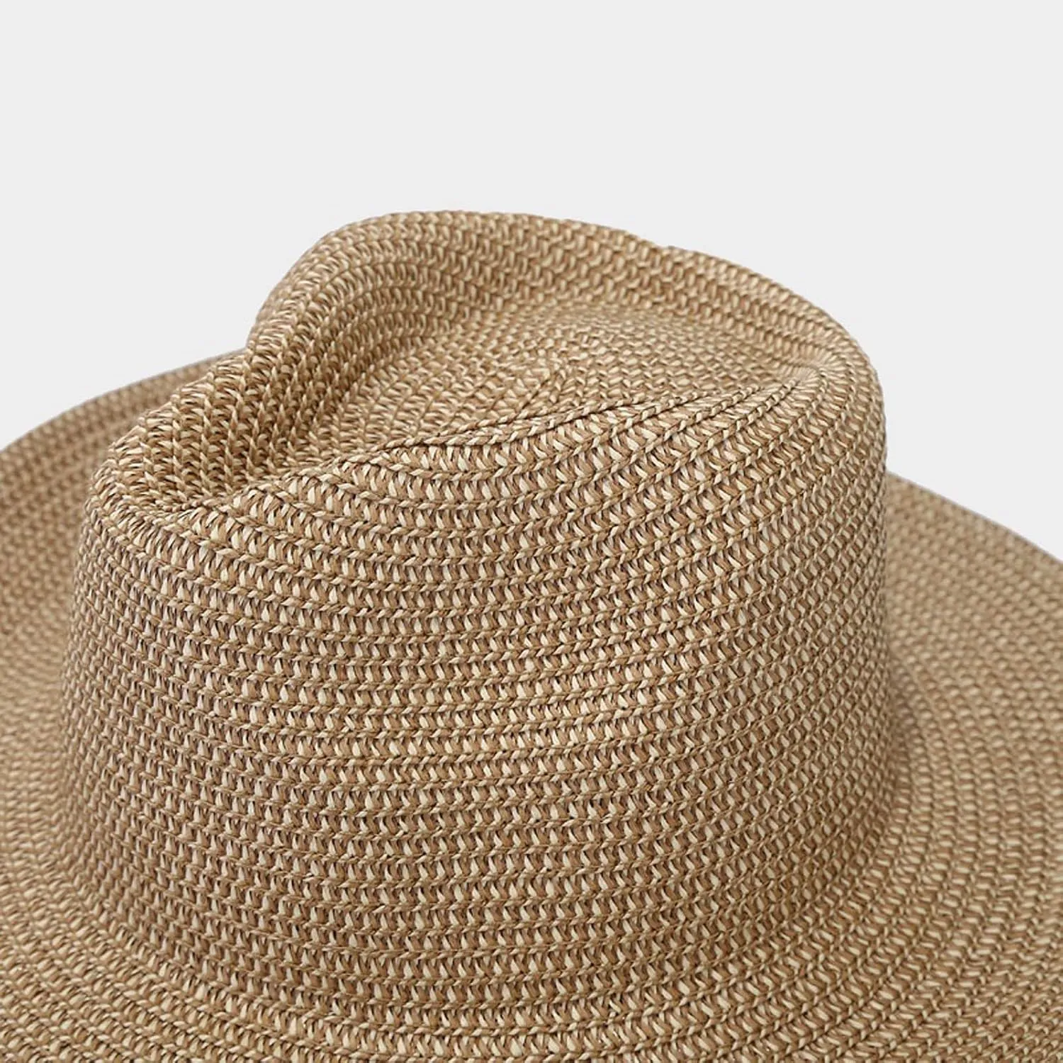 Sun Hats for Women Uv Protection Straw Hat Western Cowboy Hat Summer Panama Hats Ladies Beach Jazz Cap