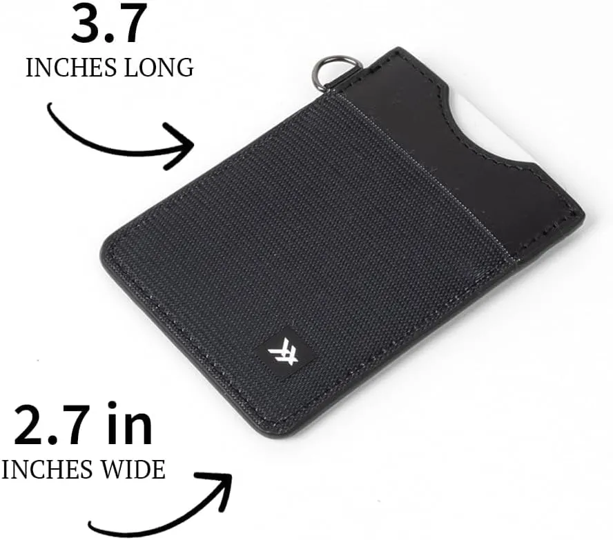 Thread Wallets Ultra Slim Minimalist Card Holder Wallet (Luna Beige)
