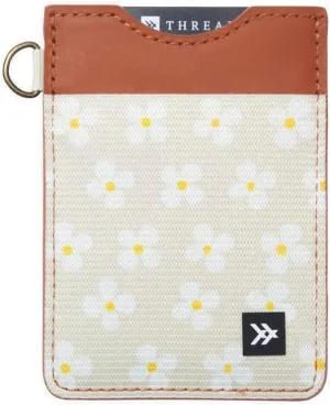 Thread Wallets Ultra Slim Minimalist Card Holder Wallet (Luna Beige)