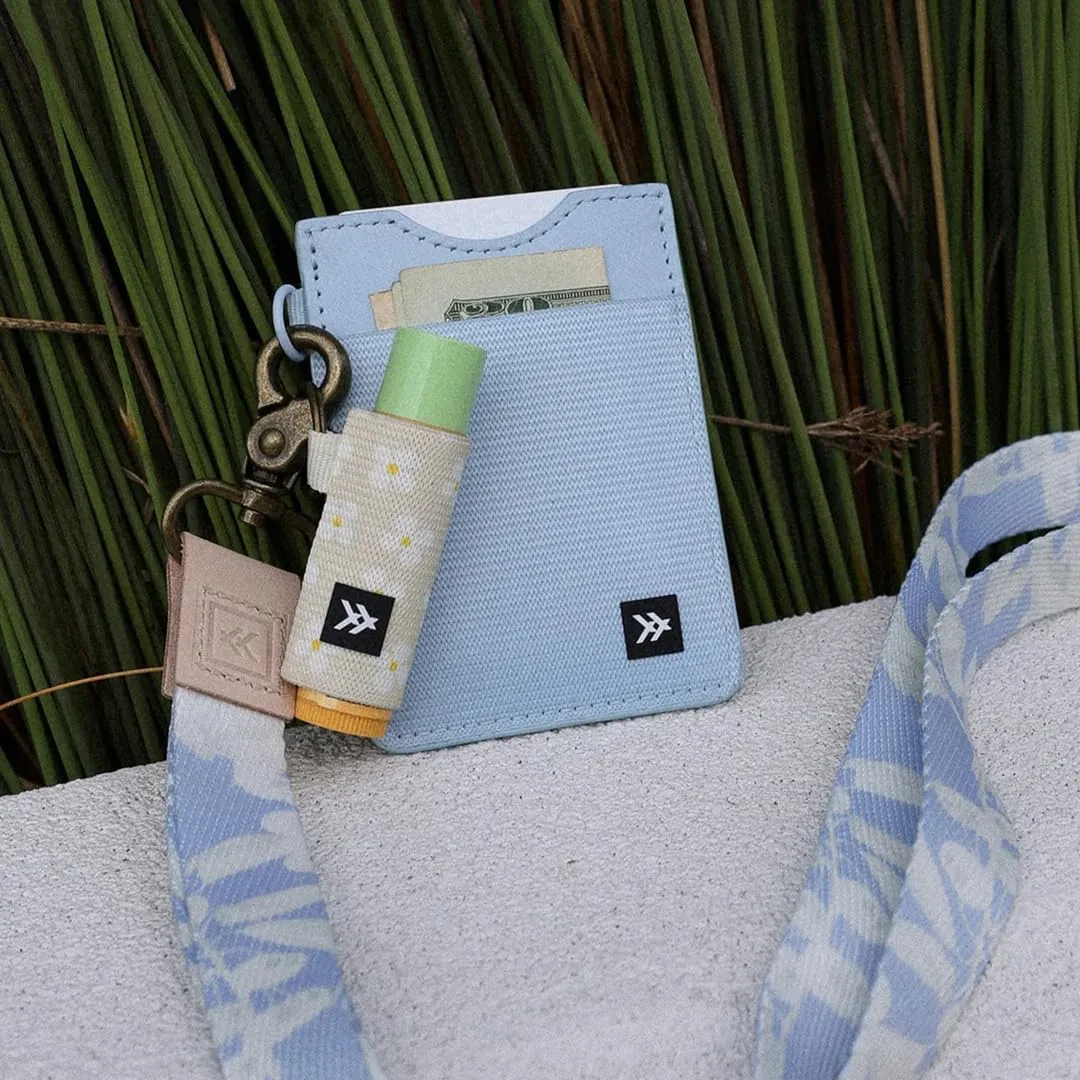 Thread Wallets Ultra Slim Minimalist Card Holder Wallet (Luna Beige)