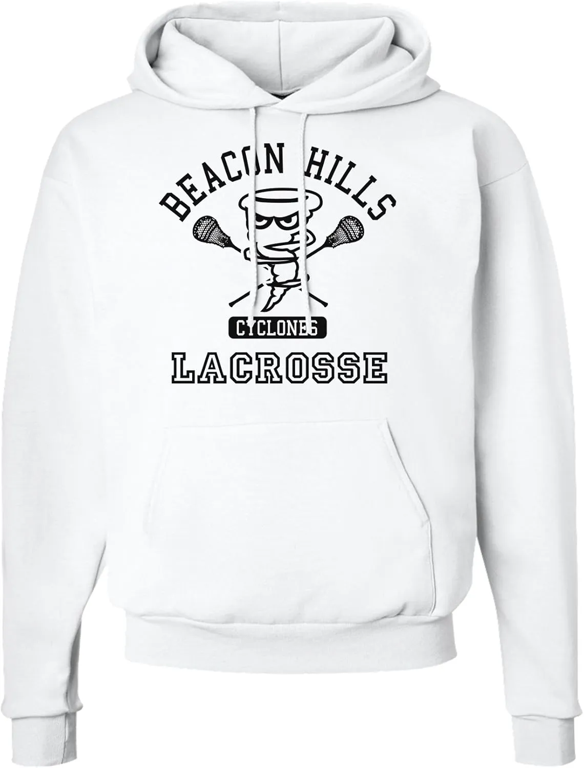 TOOLOUD Beacon Hills Lacrosse Cyclones Hoodie Sweatshirt Hooded Pullover Pockets