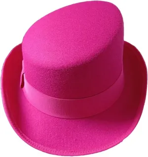 Vogrtcc Men Women Fashion Asymmetric Fedora Party Hat Magic Hat