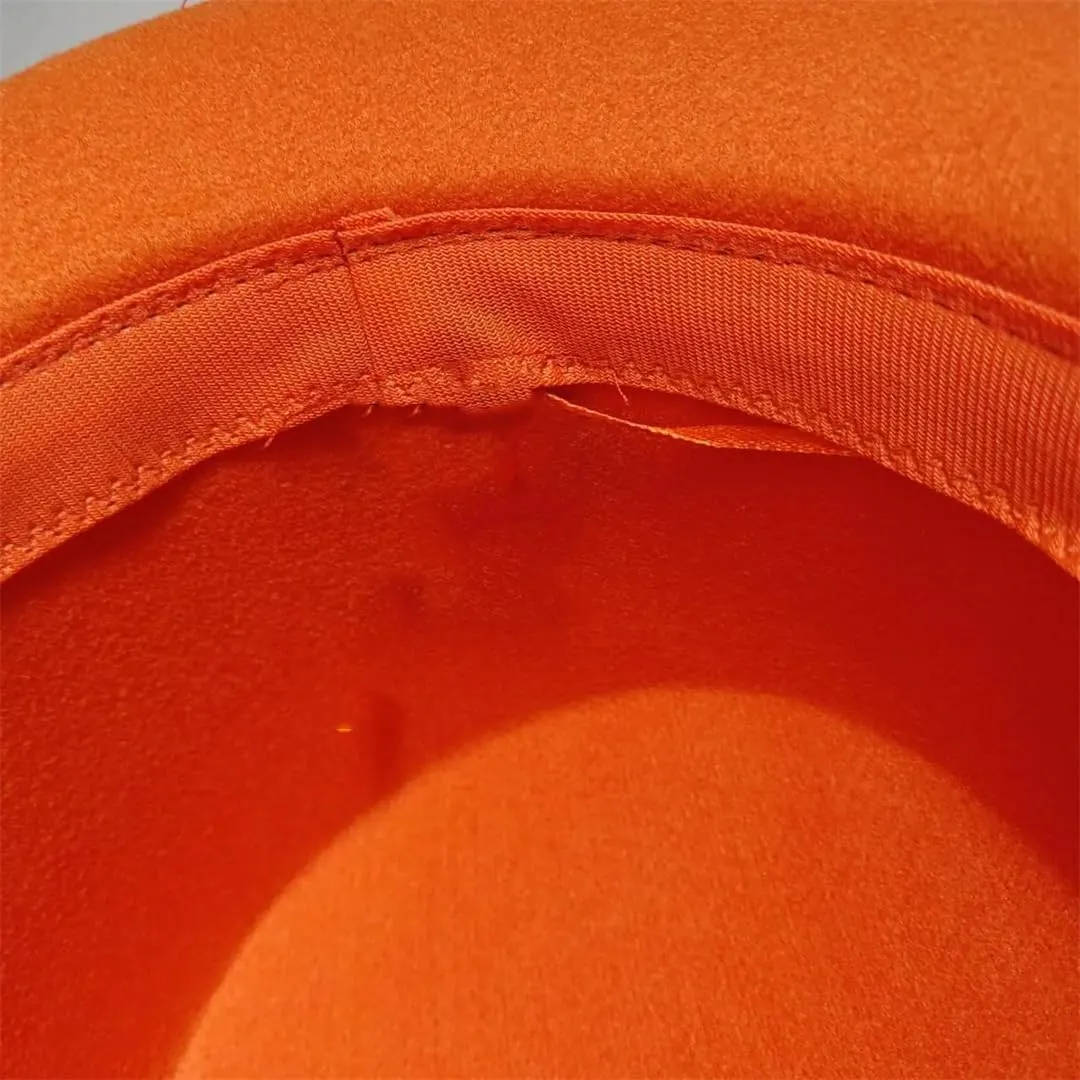 Vogrtcc Men Women Fashion Asymmetric Fedora Party Hat Magic Hat