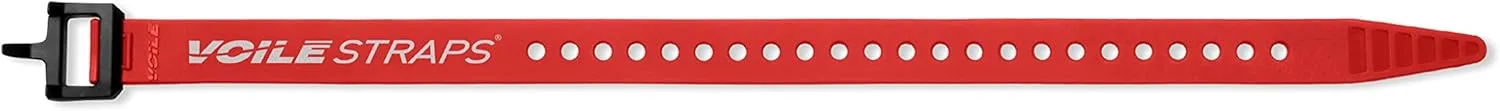 Voile Straps - 15" Nylon Buckle Red