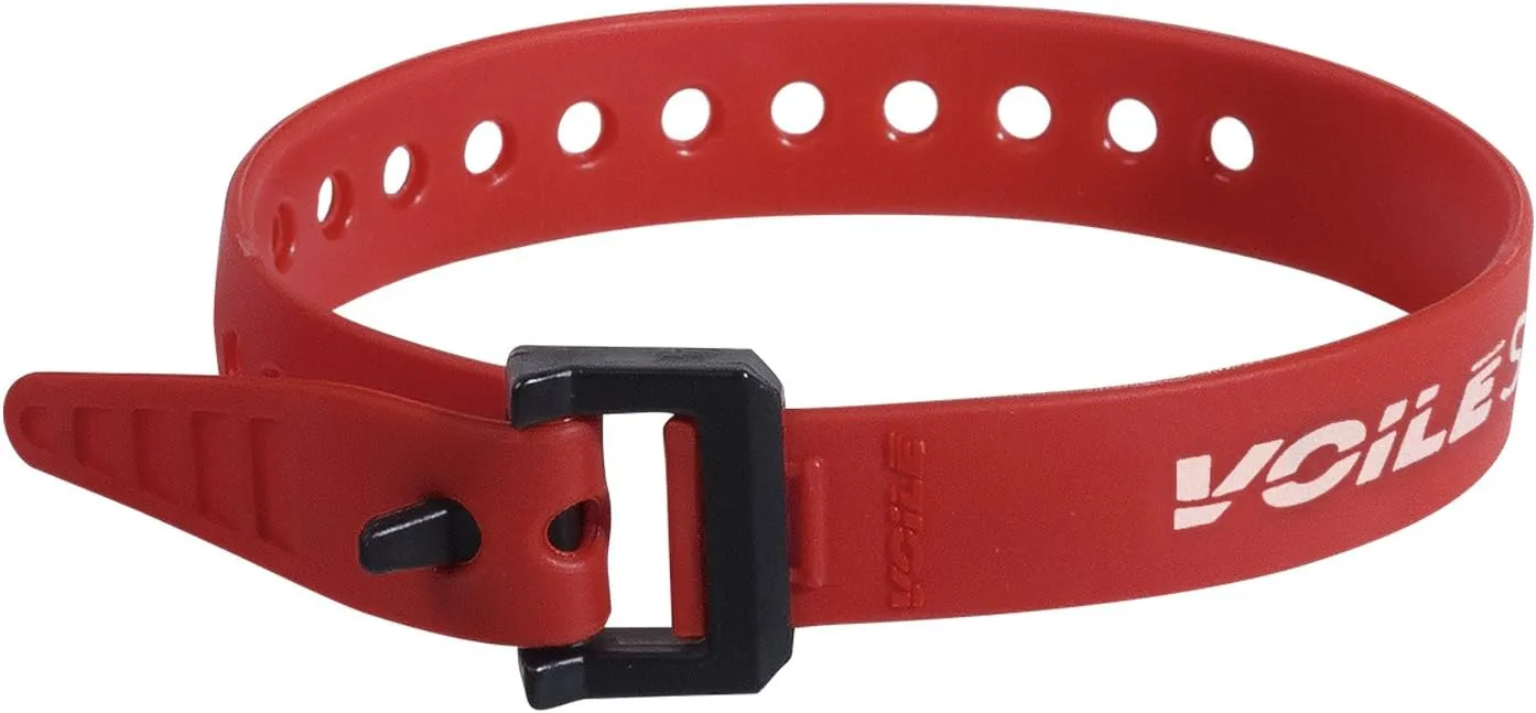 Voile Straps - 15" Nylon Buckle Red